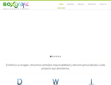 Tablet Screenshot of boxgrafic.cl